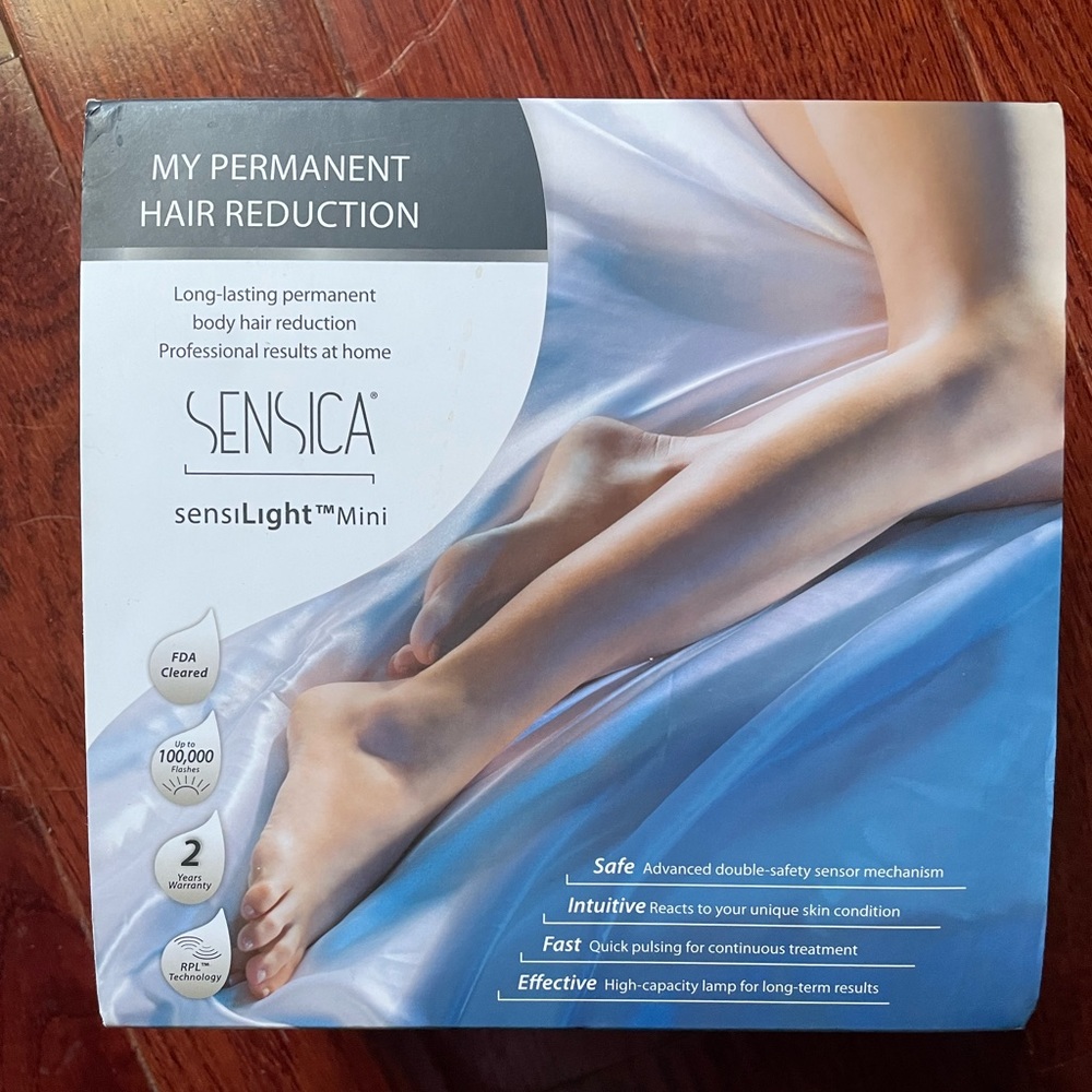 Sensica hair removal.